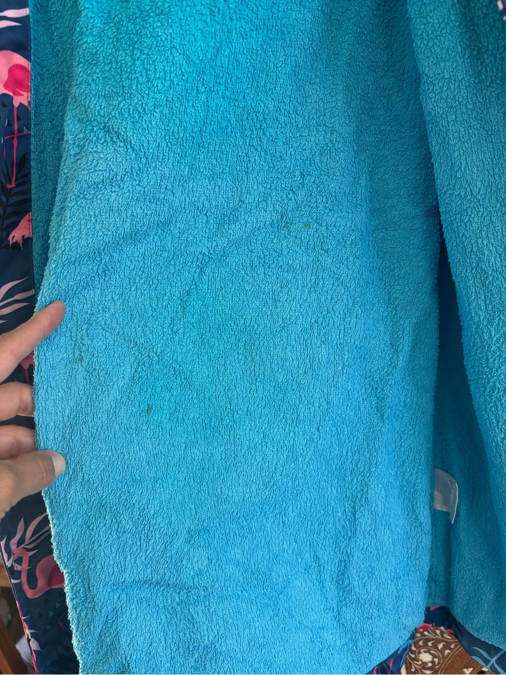 Aquadash Swim Parka in Flamingo and Blue - Picture 7 of 8